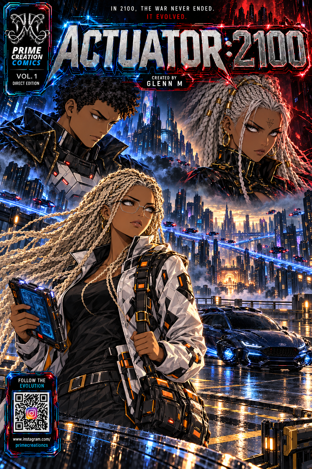 Actuator: 2100 Volume 1 original front cover